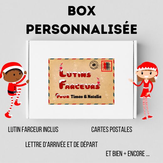 Kit Lutin articulé farceur Noël Personnalisé -  France