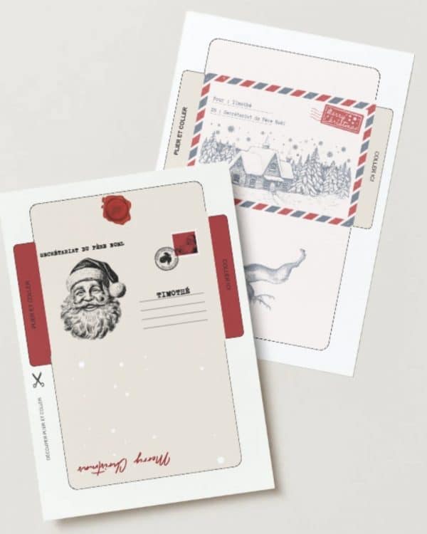 enveloppe lutin farceur