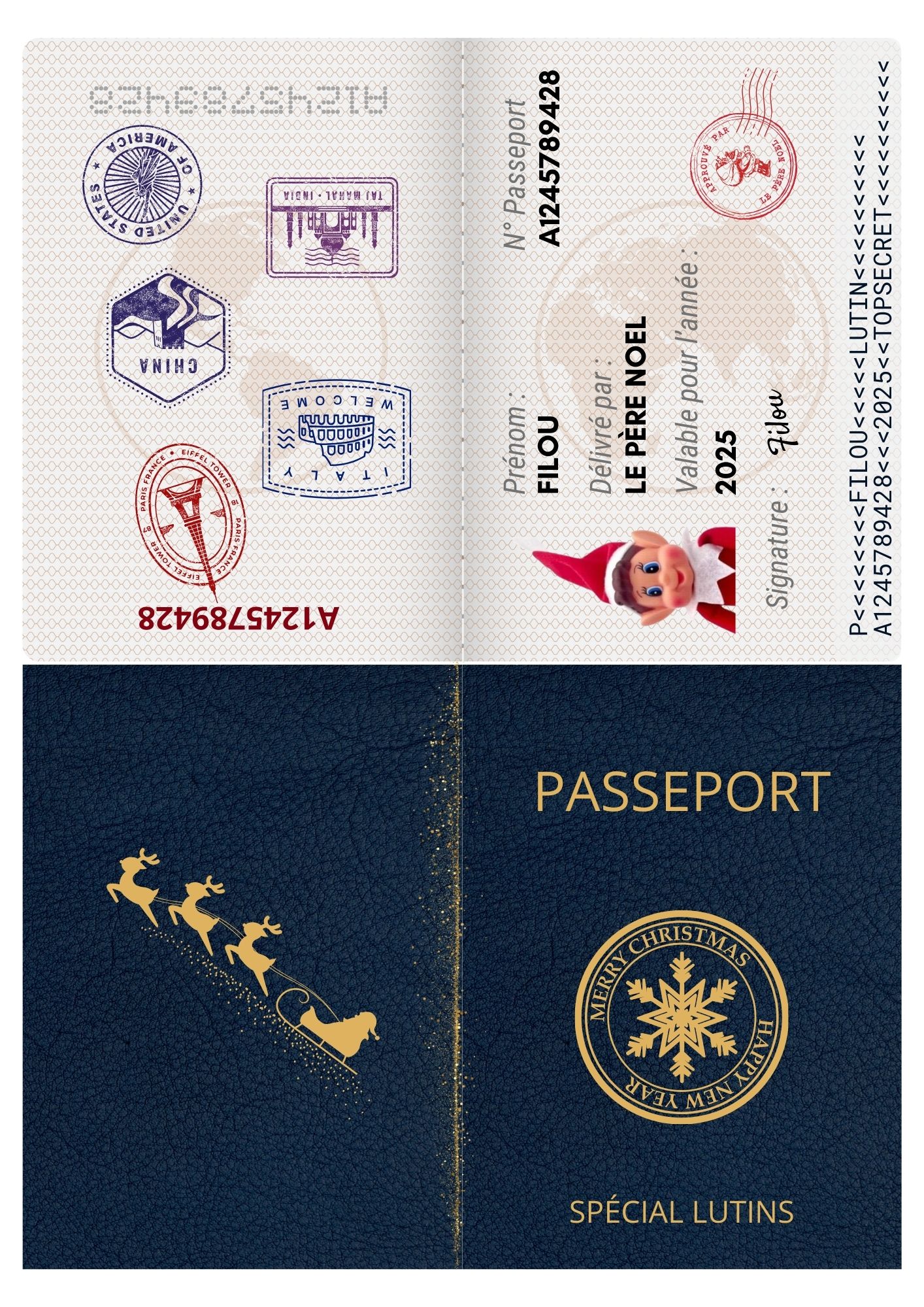 passeport lutin farceur