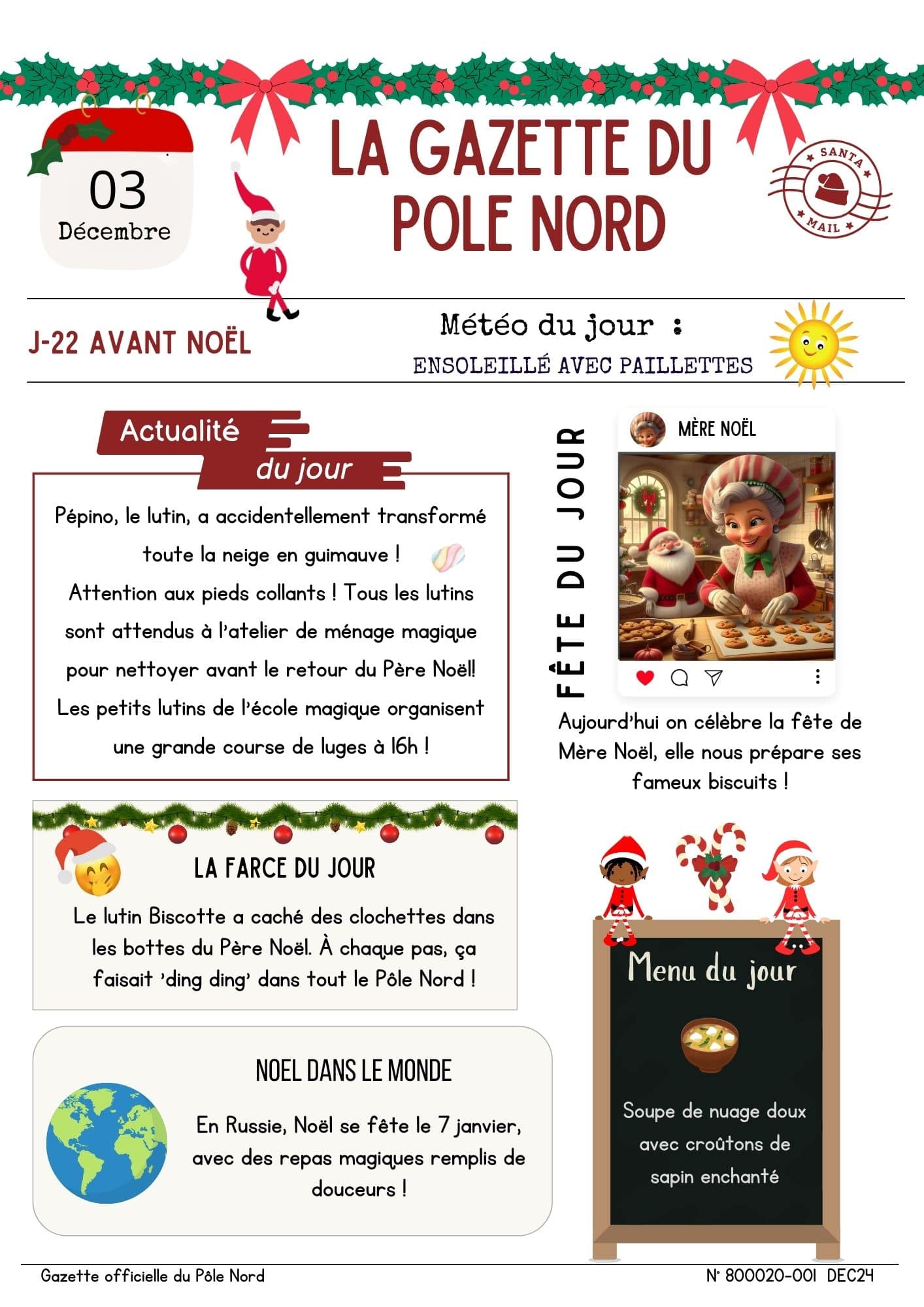 gazette des lutins farceurs gratuit 2023