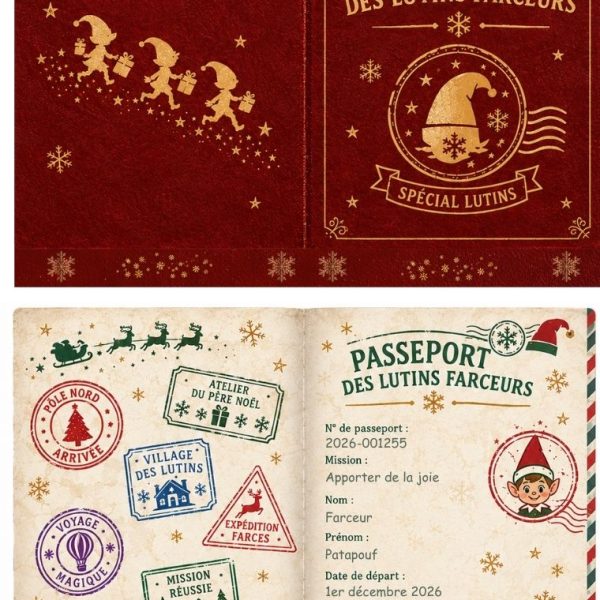 Kit lutin farceur PDF : Kit complet personnalisé