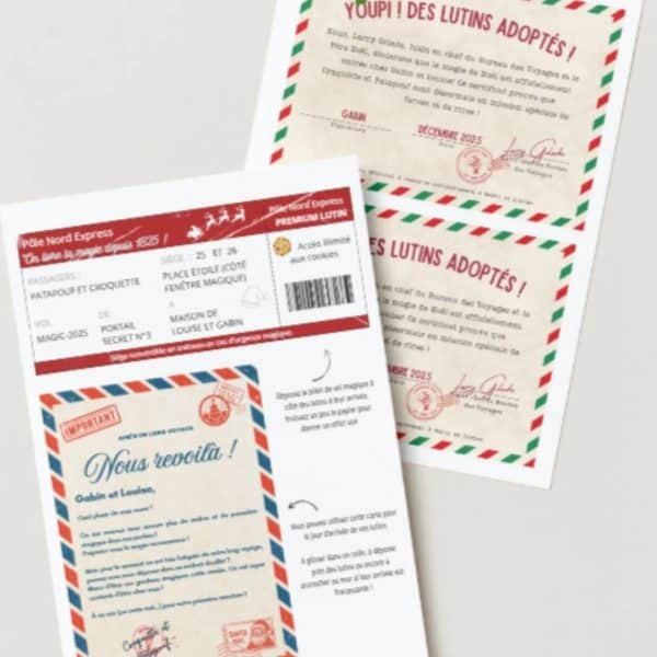 Kit lutin farceur PDF : Kit complet personnalisé