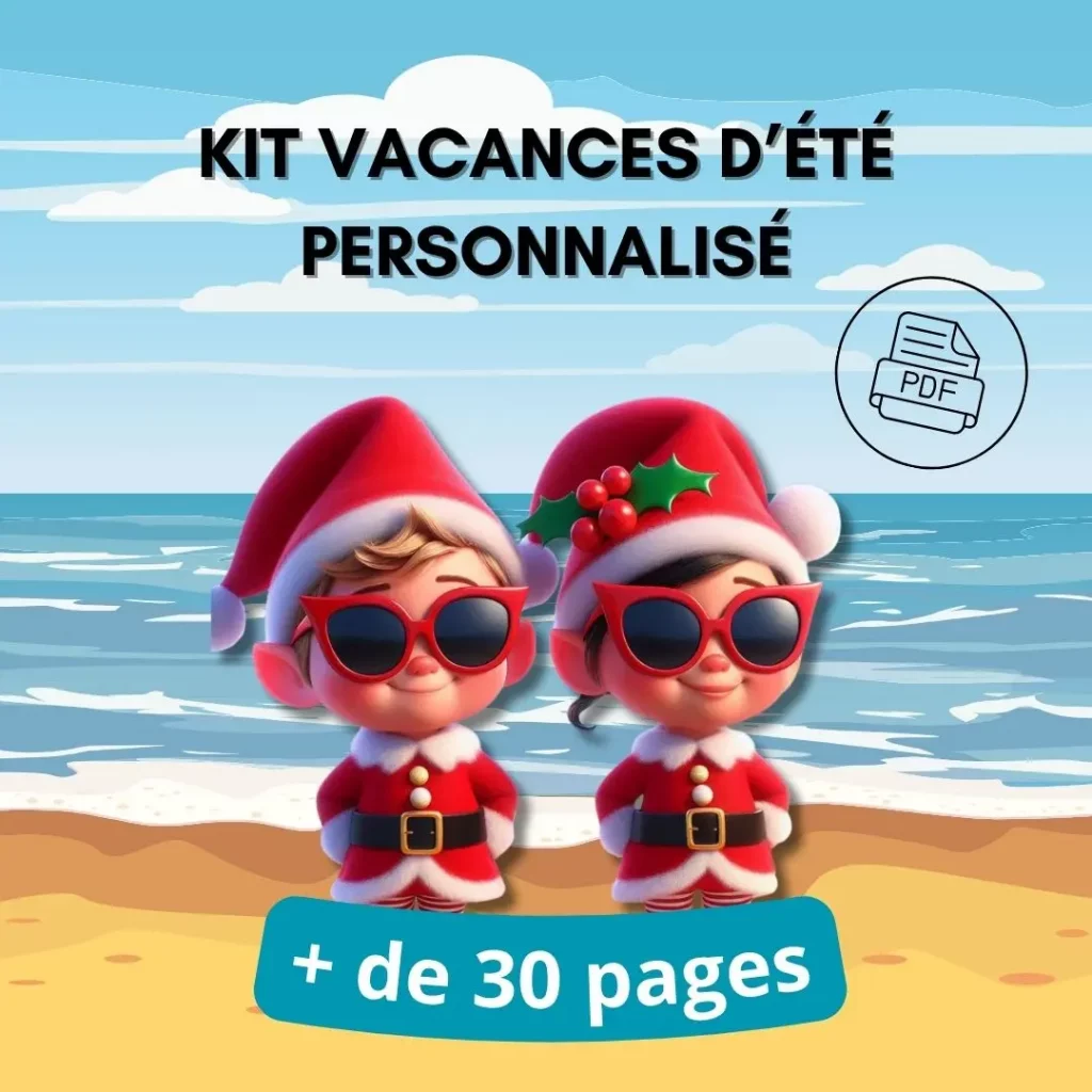 Kit activités enfant PDF à imprimer - Cahier de vacances